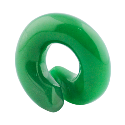 Natural Stone Coil Aventurine (Price for Pair) Spirals and Coils