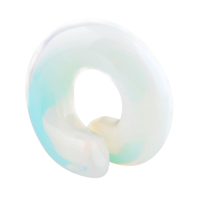 Natural Stone Coil Opalite (Price for Pair) Spirali e Coil