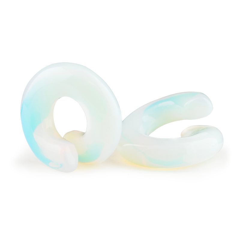 Natural Stone Coil Opalite (Price for Pair) Spirali e Coil