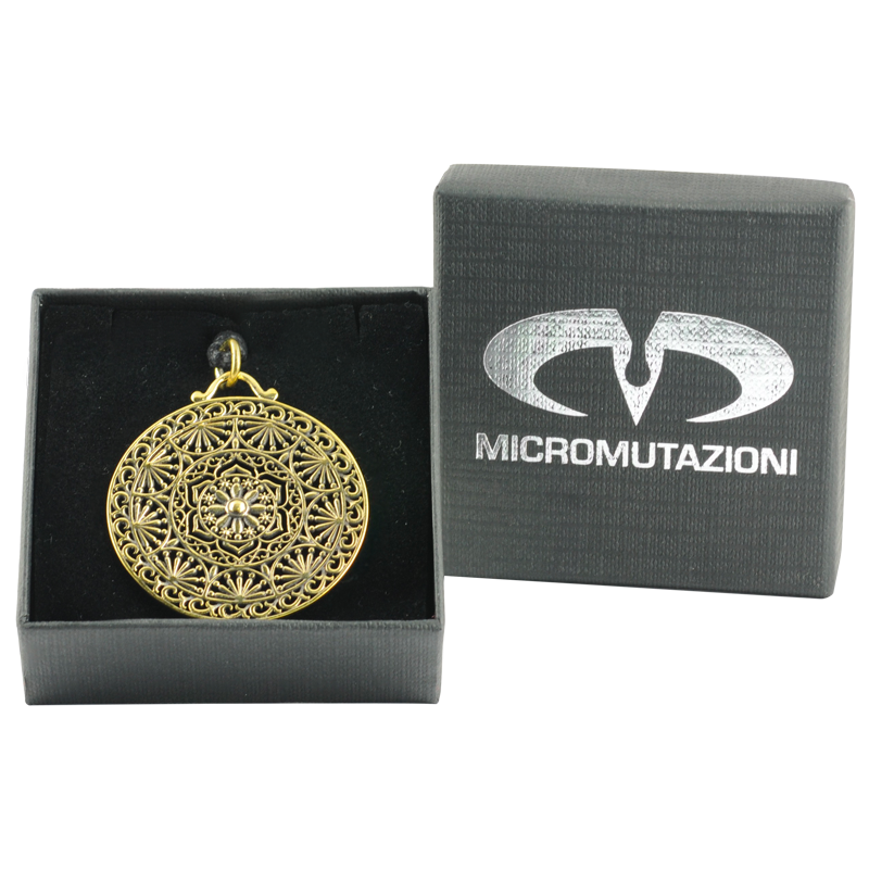 Necklace with Brass Tribal Pendant Collane e Pendenti