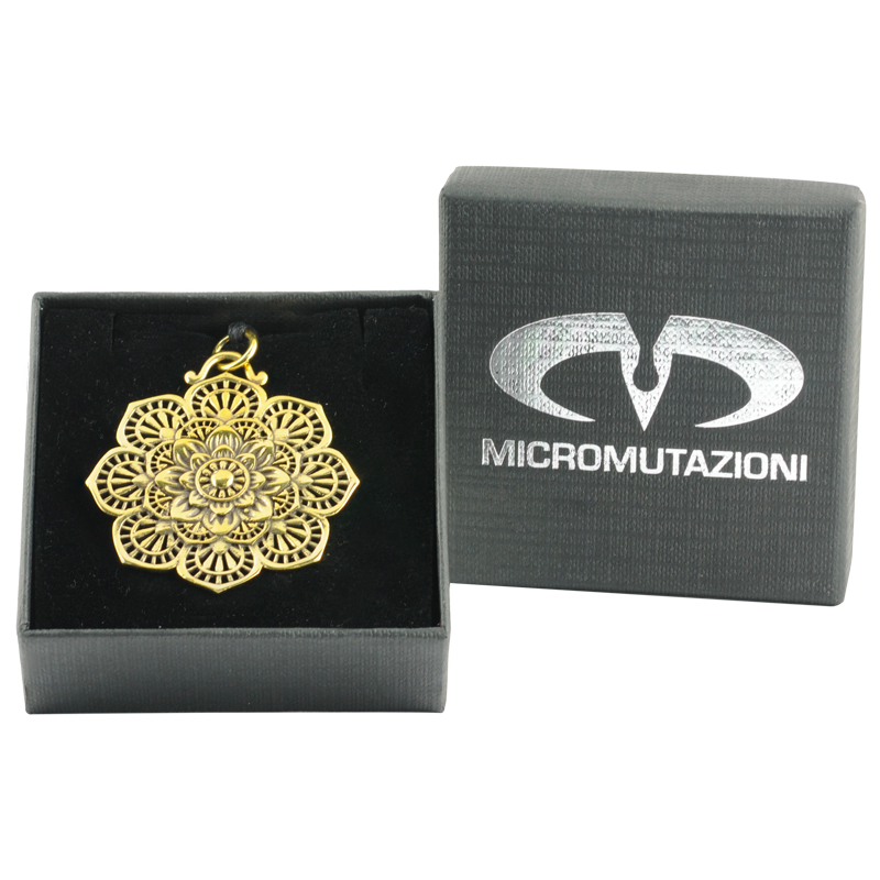 Necklace with Brass Tribal Pendant Collane e Pendenti