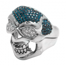 Skull Ring Detachable in Two Pieces