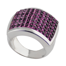 Crystal Square Ring