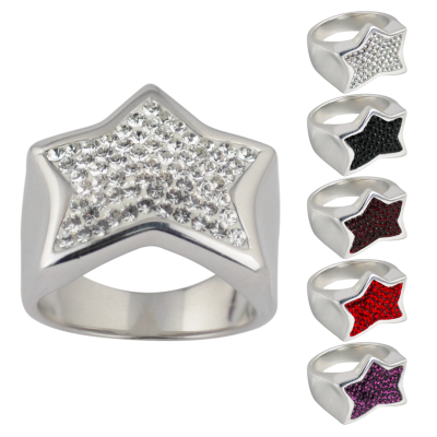 Crystal Star Ring New Products
