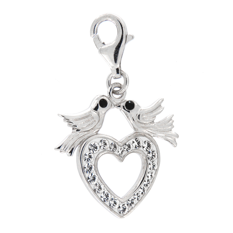 Crystal Romance Charm Charms