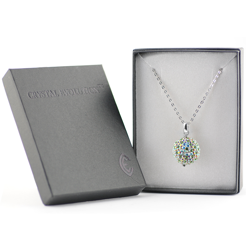 Crystal Ornament Necklace (42cm) Collane