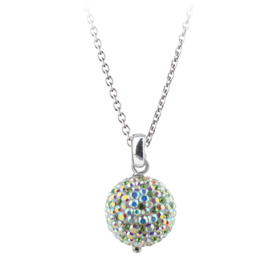 Crystal Ornament Necklace (42cm) Collane