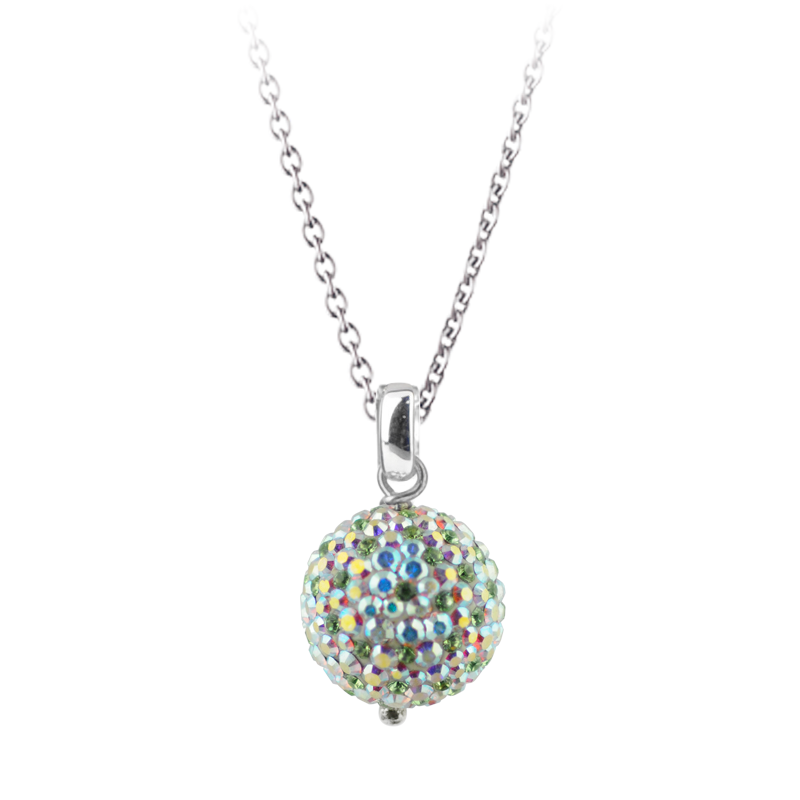 Crystal Ornament Necklace (42cm) Collane