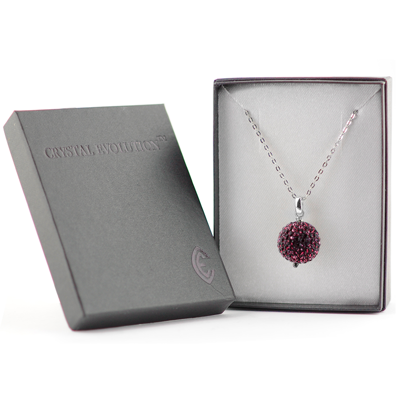 Crystal Ornament Necklace (42cm) Collane