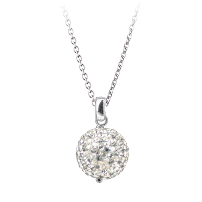 Crystal Ornament Necklace (42cm) Collane