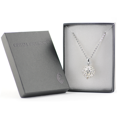 Crystal Ornament Necklace (42cm) Collane