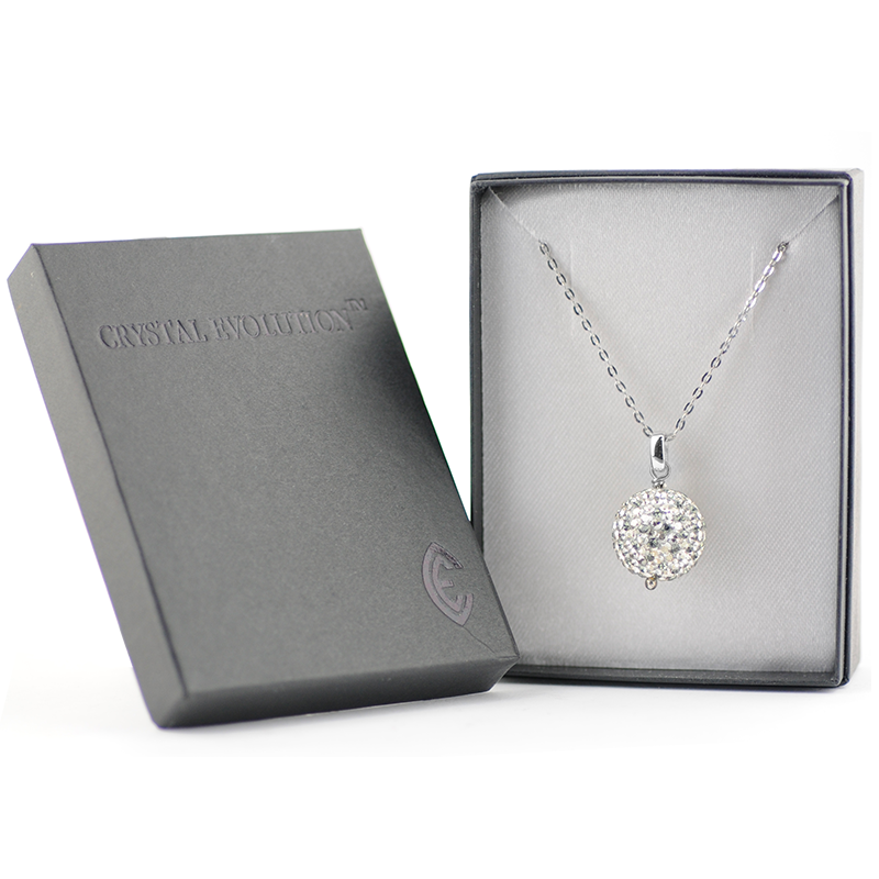 Crystal Ornament Necklace (42cm) Collane