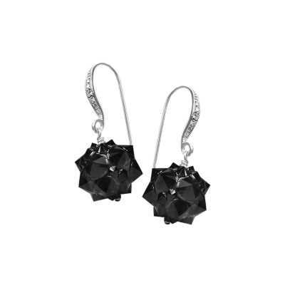 Crystal Hedgehog Earrings Orecchini Crystal Evolution