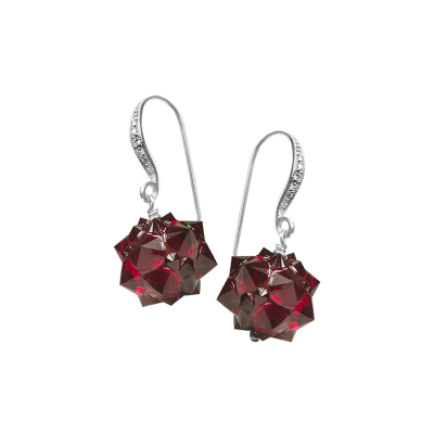 Crystal Hedgehog Earrings Orecchini Crystal Evolution