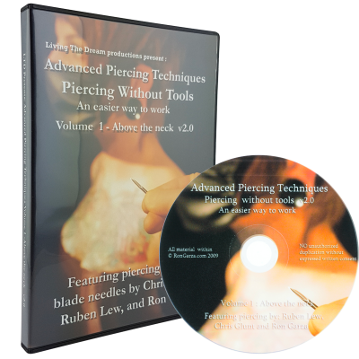 Advanced Piercing Techniques - Piercing Without Tools Vol.1 - Above The Neck Nuovi prodotti