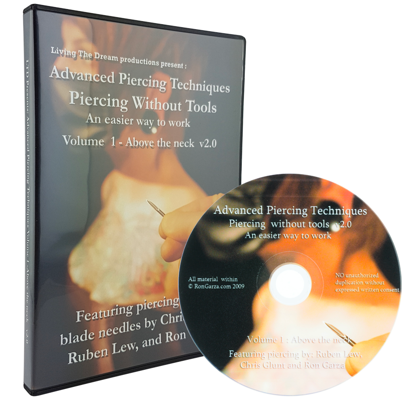Advanced Piercing Techniques - Piercing Without Tools Vol.1 - Above The Neck Nuovi prodotti