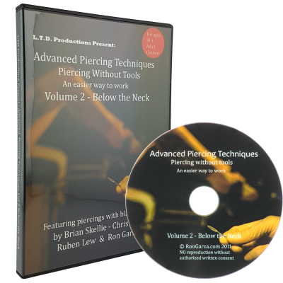 Advanced Piercing Techniques - Piercing Without Tools Vol.2 - Below The Neck Nuovi prodotti