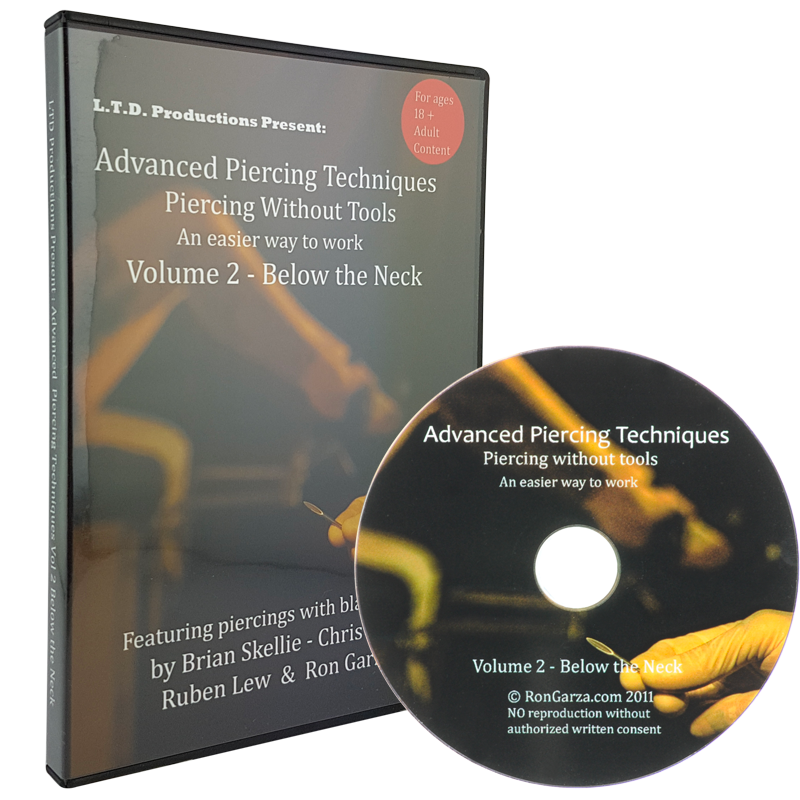 Advanced Piercing Techniques - Piercing Without Tools Vol.2 - Below The Neck Nuovi prodotti