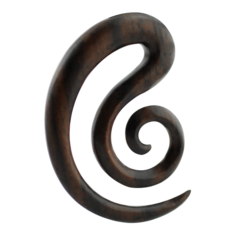 Wood Spiral - Narra Wood Spirali, Crescents & Claws