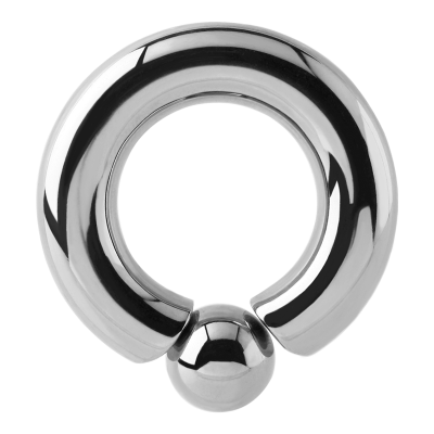 Surgical Steel Screw in Ball Ring Orecchio