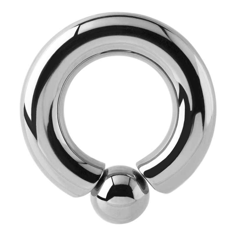 Surgical Steel Screw in Ball Ring Orecchio