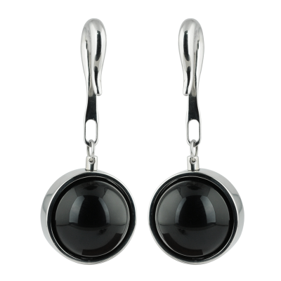 Onyx Stone Steel Weights (Price for Pair) Orecchio