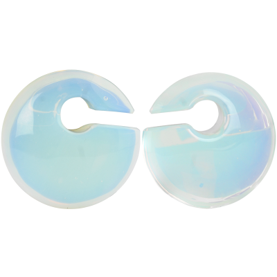 Large Eclipse Stone Weights Opalite (price for pair) Orecchio