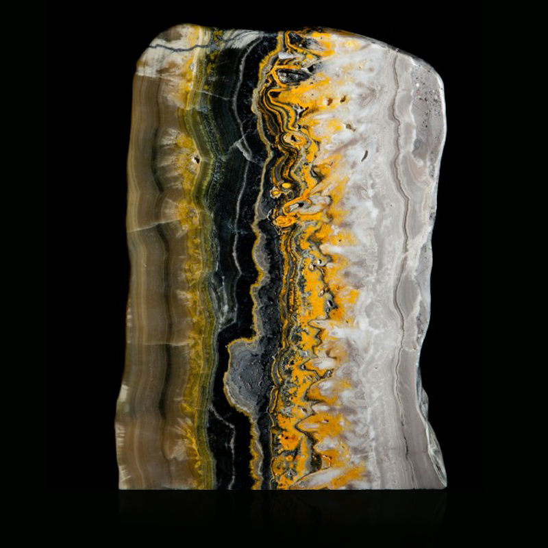 Bumblebee Jasper Pendants (price for pair) Orecchio