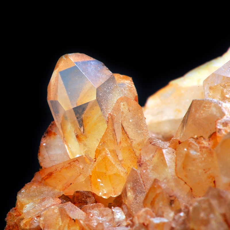 18k Gold Prong Set Jeweled Bananabell with Citrine Quartz AAA Quality Ombelico