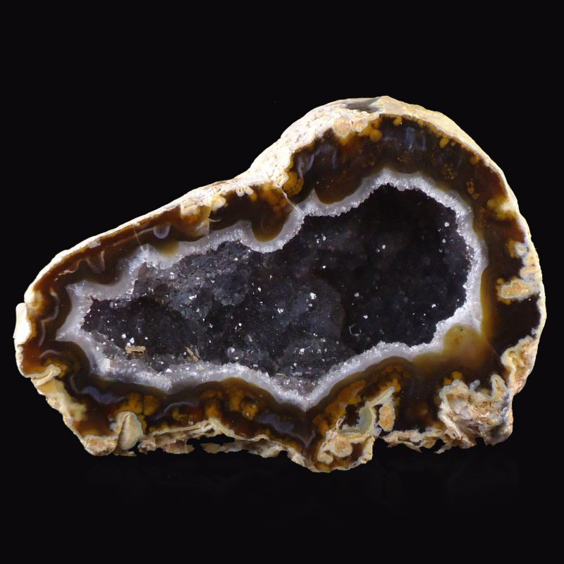 Agate Geode Pendants (price for pair) Orecchio