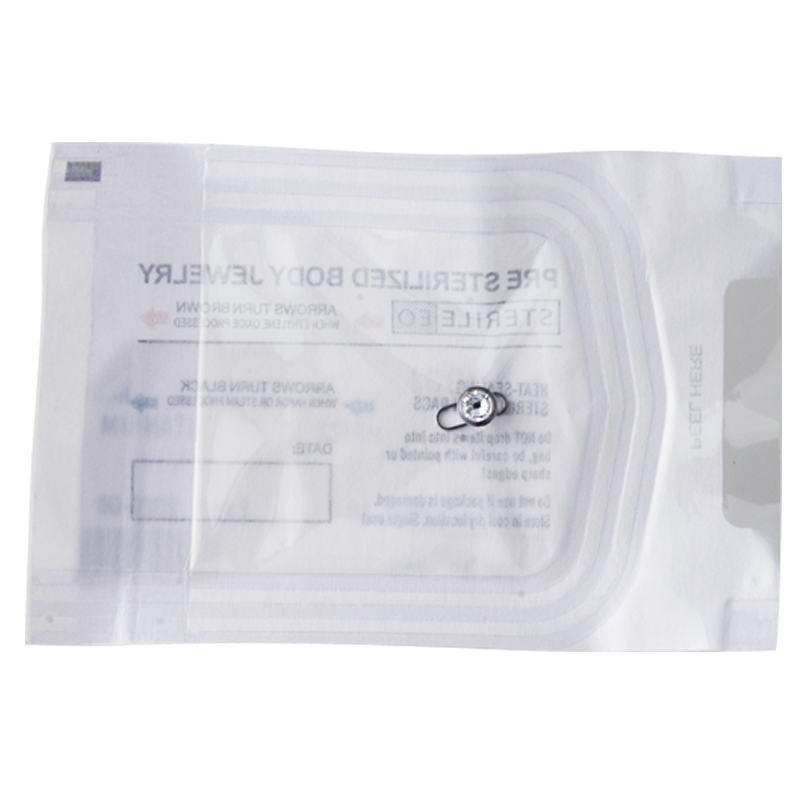 Sterilized Titanium Dermal Anchor with Swarovski Crystals (box 10pcs) Gioielleria Sterile