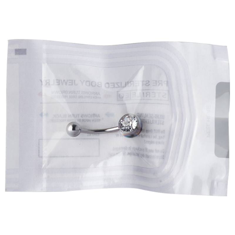 Sterilized Titanium Navel Bananabell (box 10pcs) Gioielleria Sterile