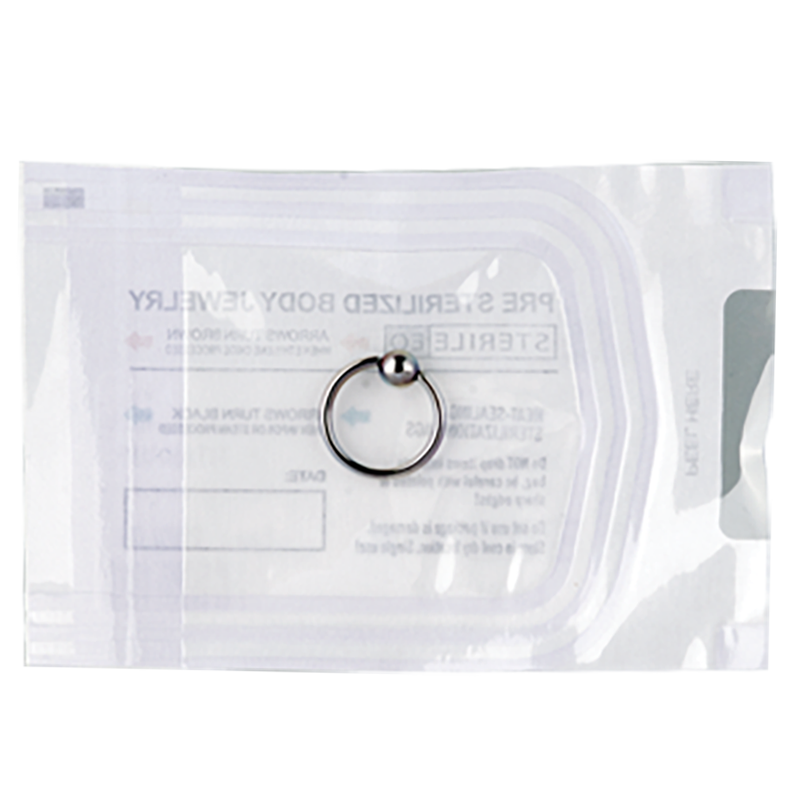 Sterilized Titanium Ball Closure Ring (box 10pcs) Gioielleria Sterile
