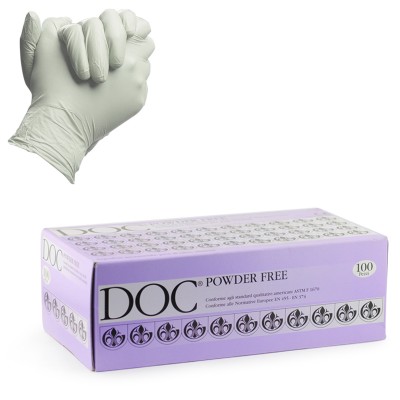 Doc Latex Gloves Powder Free (100pcs) Prodotti monouso