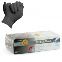 Select Black Latex Gloves (100pcs)