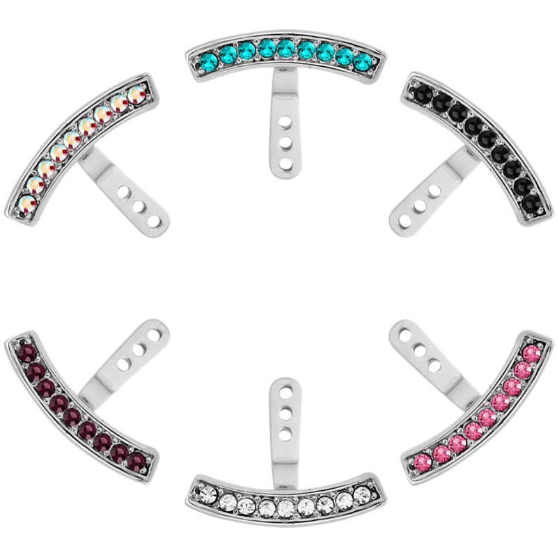 Surgical Steel Jewelled Helix Wrap Orecchio