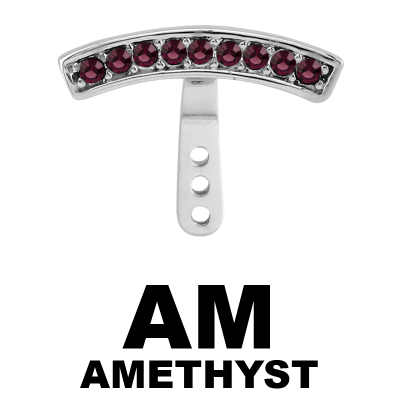 Surgical Steel Jewelled Helix Wrap Orecchio