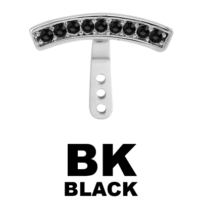 Surgical Steel Jewelled Helix Wrap Orecchio