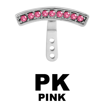 Surgical Steel Jewelled Helix Wrap Orecchio