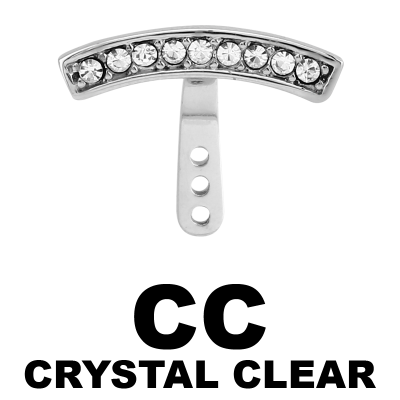 Surgical Steel Jewelled Helix Wrap Orecchio