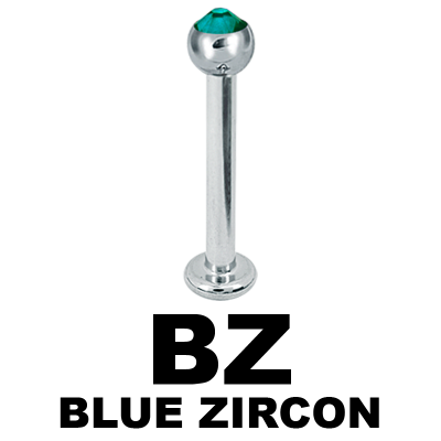 Micro Labret with Crystals Ball Labret