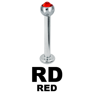 Micro Labret with Crystals Ball Labret