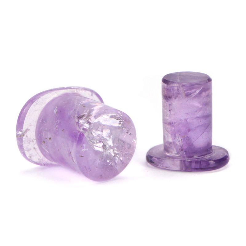 Amethyst Rounded Labret Labbro