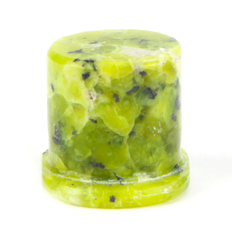 Lizardite (Norwegian Jade) Rounded Labret Labbro