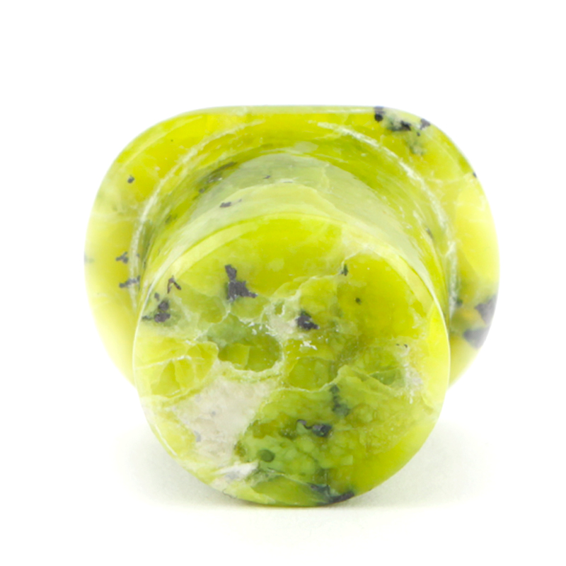 Lizardite (Norwegian Jade) Rounded Labret Labbro