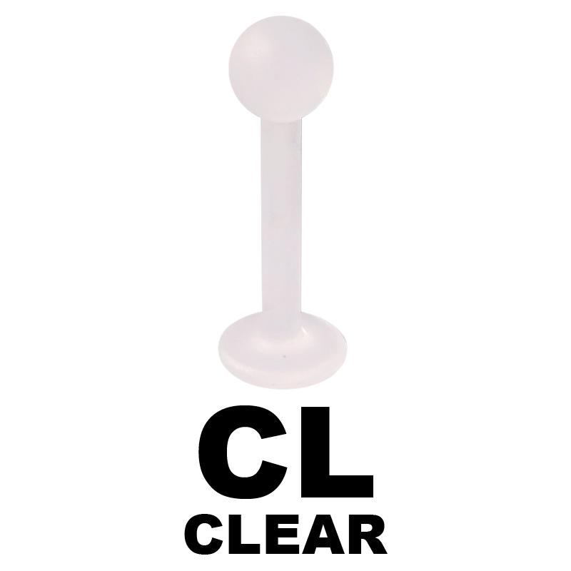 Bioplast Micro Labret with UV Ball Labret