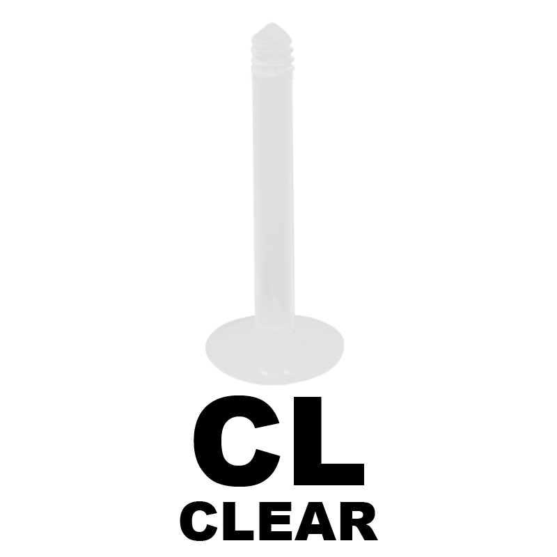 Bioplast Threaded Labret Stem Labret