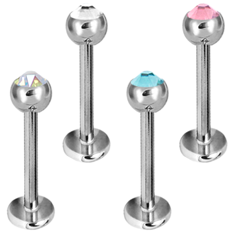 Titanium Jewelled Micro Labret Labbro