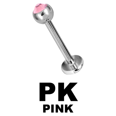 Titanium Jewelled Micro Labret Labbro