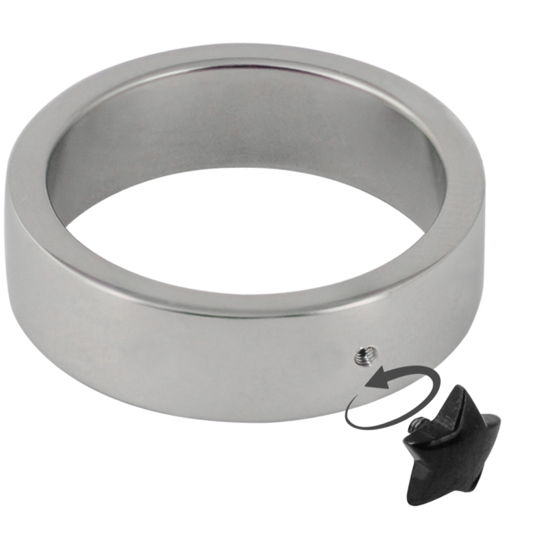 Surgical Steel Ring with 1 Microdermal Hole Anelli